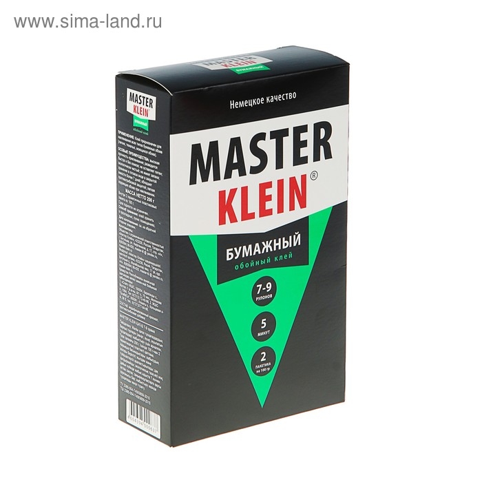 Клей обойный Master Klein, для бумажных обоев, 200 г Клей обойный Master Klein, для бумажных обоев, 200 г
