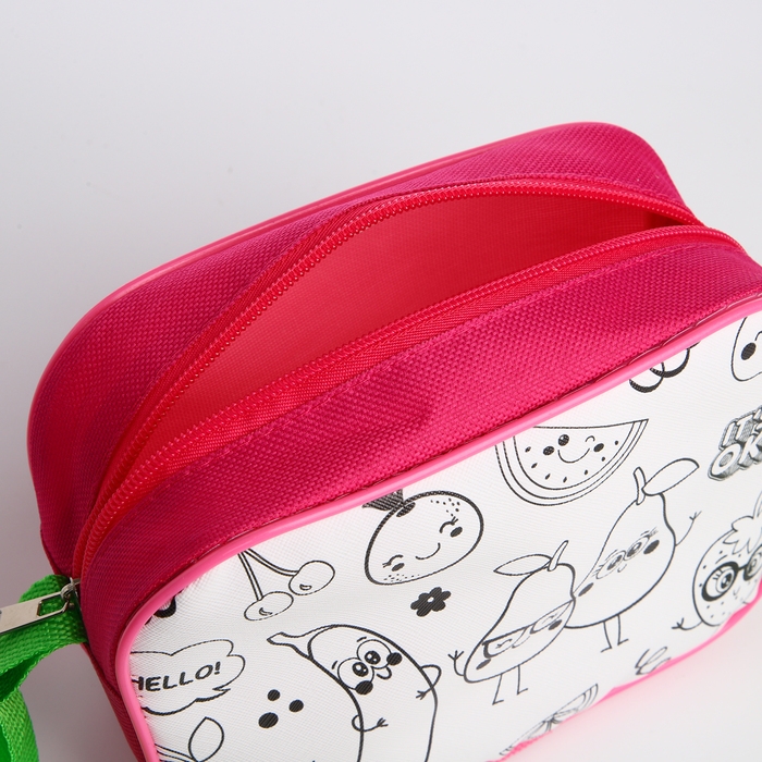 Сумка детская для девочки через плечо  Сумка детская для девочки через плечо "Весёлые друзья" 17х13х5 см