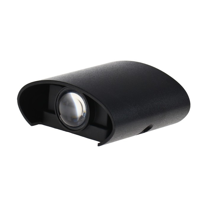 Светильник фасадный «Полусфера», FSD-075, 2 Вт, 3000К, 1 луч, IP65, 220 В, пластик, черный   1008420 Светильник фасадный «Полусфера», FSD-075, 2 Вт, 3000К, 1 луч, IP65, 220 В, пластик, черный   1008420