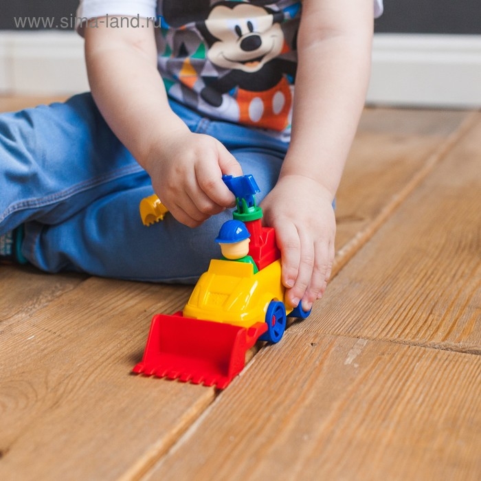 Конструктор «Мой Город», Экскаватор, 18 деталей Конструктор «Мой Город», Экскаватор, 18 деталей