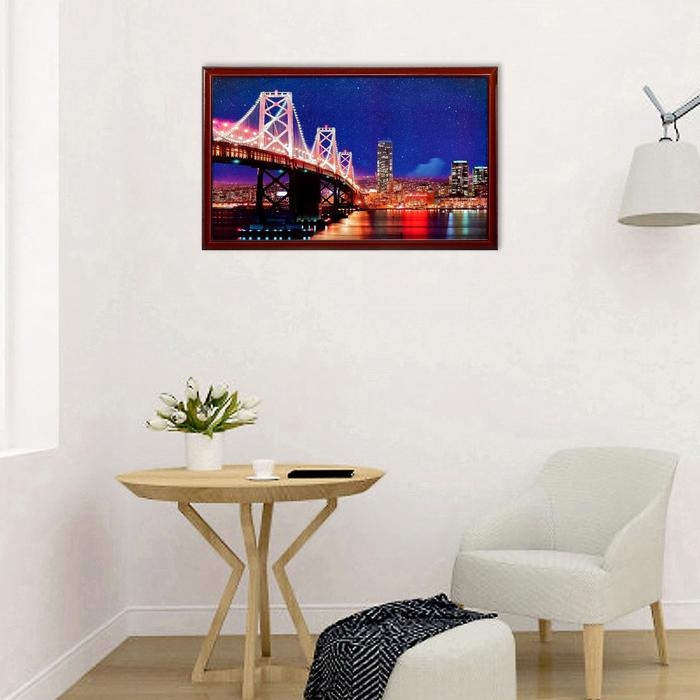 Картина  Картина "Огни" 60х100 см