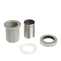 Смеситель для кухни ZEIN Z2751, гибкий излив, картридж 35 мм, нерж. сталь, черный/сатин