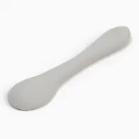 Тарелка детская на присоске и ложка, серый, Mum&Baby Тарелка детская на присоске и ложка, серый, Mum&Baby