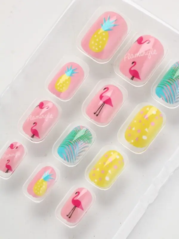 Детские накладные ногти &laquo;Яркая, стильная&raquo;, 12 шт.