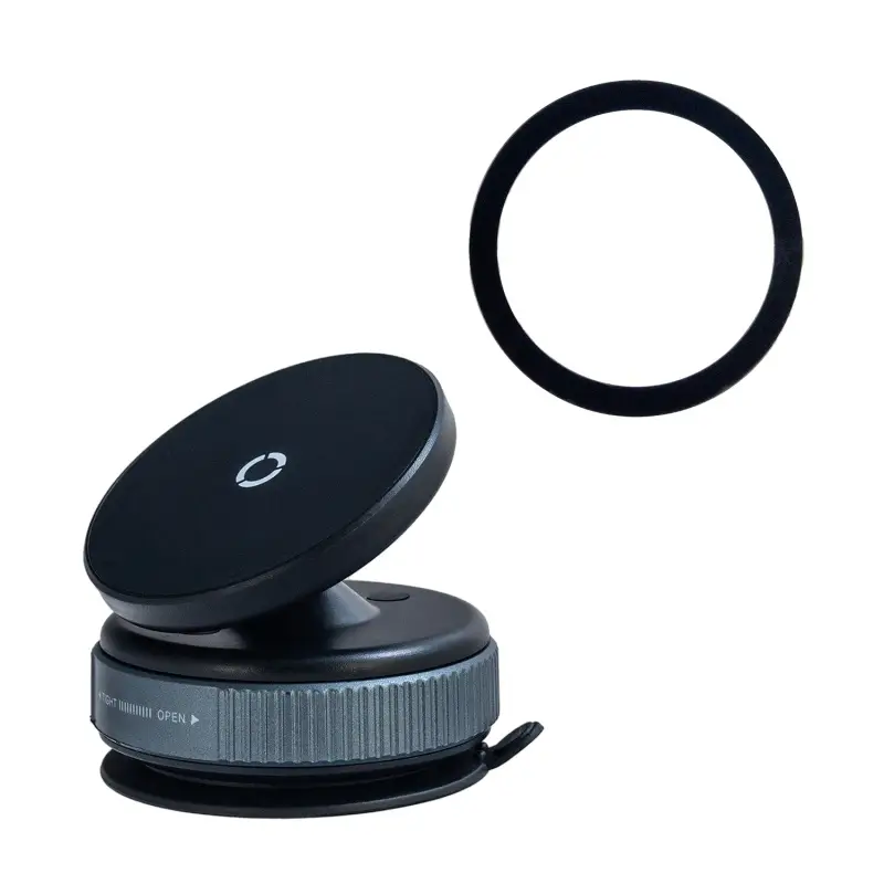 Держатель вакуумный с MagSafe K009 синий