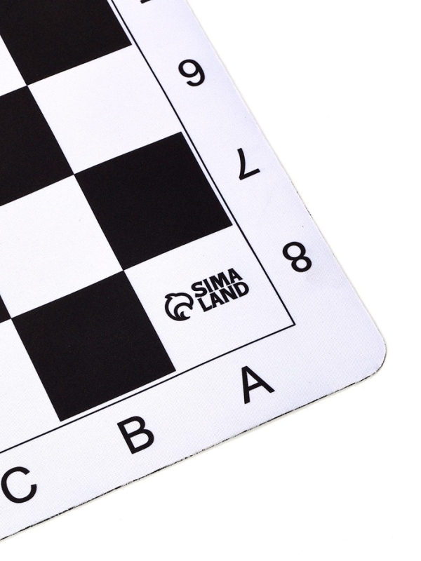 Шахматное поле  Шахматное поле "Герб" 30 х 30 х 0.2 см, каучук