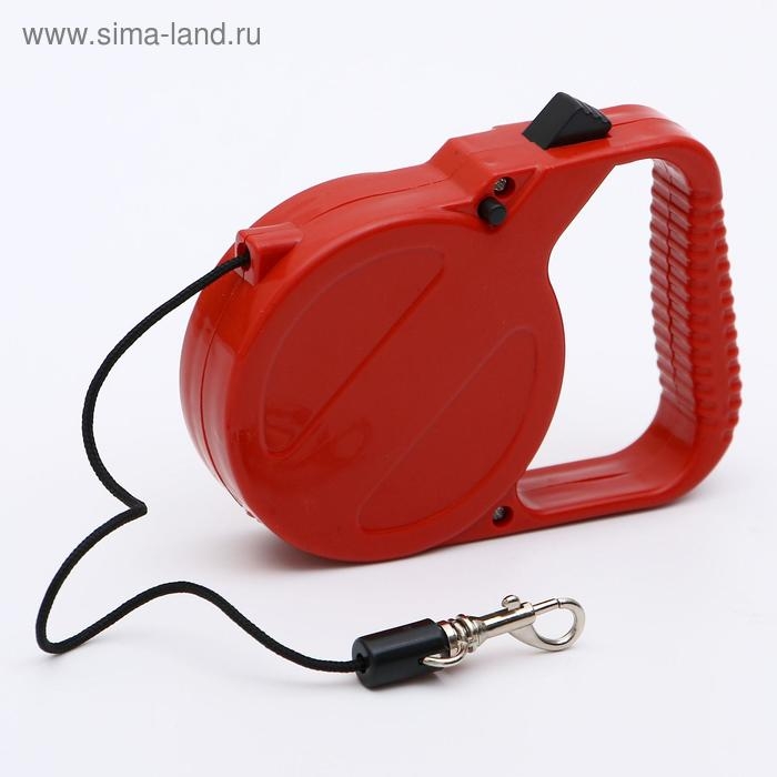 Рулетка малая эконом, 3 м, до 18 кг, красная Рулетка малая эконом, 3 м, до 18 кг, красная