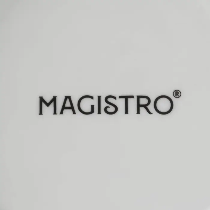 Тарелка пирожковая Magistro &laquo;Морской бриз&raquo;, d=15 см, фарфор, белая