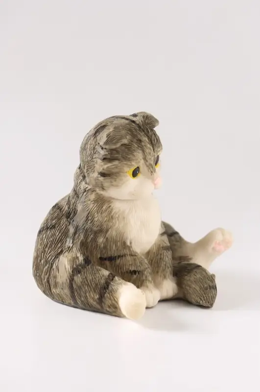 Фигурка полистоун &laquo;Котик сидит на попе&raquo;, 7&times;7&times;7.5 см