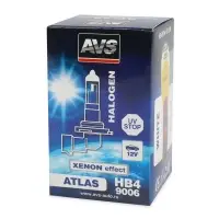 Галогенная лампа AVS ATLAS BOX/5000К/ HB4/9006.12V.51W.коробка 1шт.