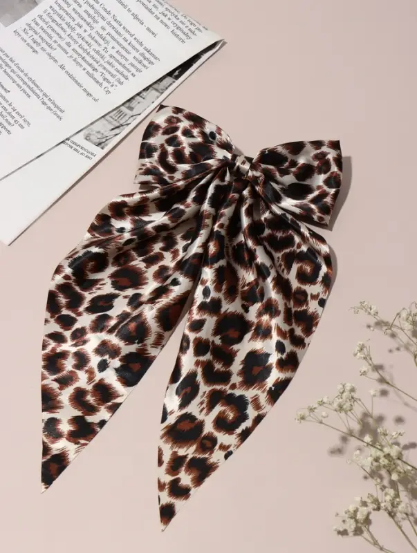 Заколка-автомат для волос "Джулия" 17х13 см, лео