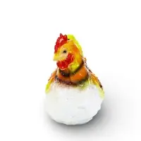 Садовая фигура из гипса &laquo;Курица с цыплёнком&raquo;, 19&times;11&times;15.5 см