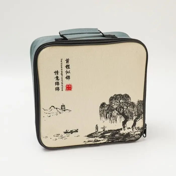 Набор для чайной церемонии ДЖЕКИЧАЙ &laquo;Ибинь&raquo;, 10 предметов, 4 персоны, пиалы 45 мл, чайник 180 мл, керамика, белый