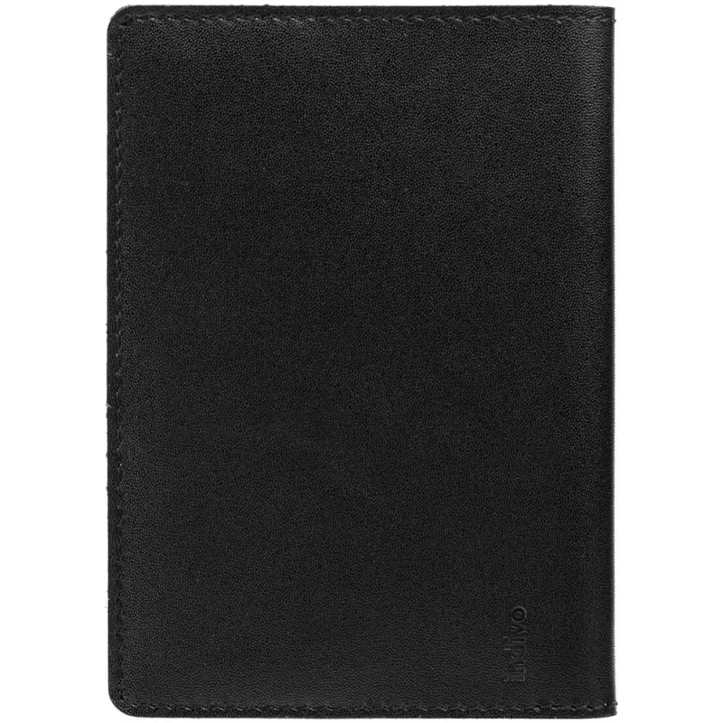 Обложка для паспорта inStream, черная Обложка для паспорта inStream, черная