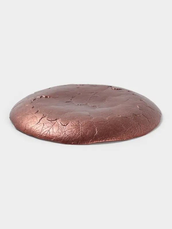 Тарелка "КРАСКИ ОСЕНИ" 21 см, янтарный цвет