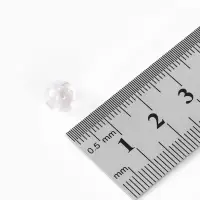 Бусина &laquo;Лунный камень&raquo;, d=8 мм, набор &plusmn;60 шт. акрил, белая