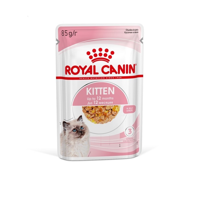 Влажный корм RC Kitten Instinctive для котят, в желе, пауч, 85 г Влажный корм RC Kitten Instinctive для котят, в желе, пауч, 85 г