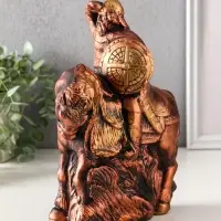 Фигура гипс «Богатырь на коне», 25×19×11 см Фигура гипс «Богатырь на коне», 25×19×11 см