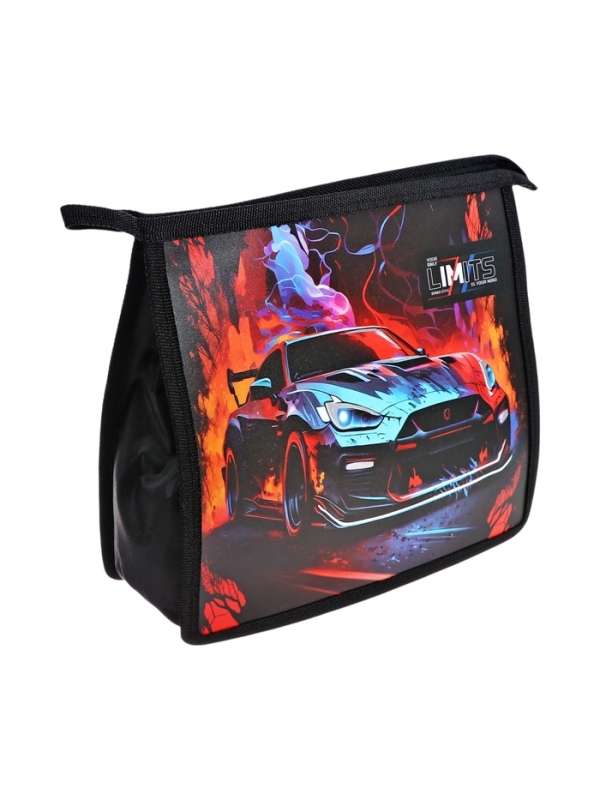 Папка для тетрадей А5, 243x200x80 мм, deVENTE "Speed Zone", молния сверху, пластиковая, для мальчика