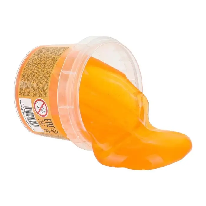 Слайм &laquo;Капибара&raquo;, оранжевый