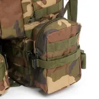 Рюкзак тактический туристический Storm tactic, 50 л, с карманами, расцветка мультикам, коричневый