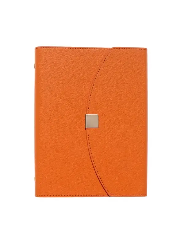 Органайзер на кольцах, A5, с клапаном, 80л, линия, к/зам, Оражевый Органайзер на кольцах, A5, с клапаном, 80л, линия, к/зам, Оражевый