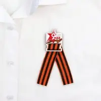 Значок-орден деревянный с георгиевской лентой «9 мая. День Победы», 3.5×5 см Значок-орден деревянный с георгиевской лентой «9 мая. День Победы», 3.5×5 см