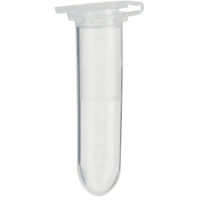 Пробирка цилиндрическая 2мл, ПП, градуированная, крышка, 500 шт/уп