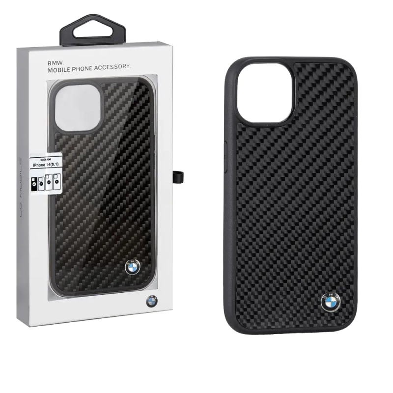 Чехол iPh 14 BMW Carbbon Чехол iPh 14 BMW Carbbon