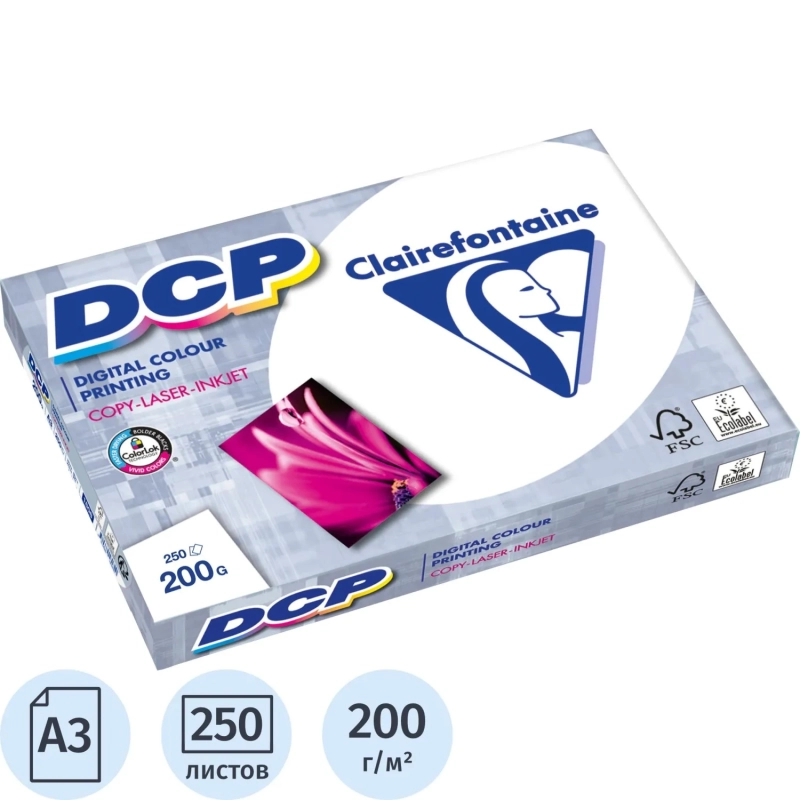 Бумага для цв.лазер.печ. DCP (А3, 200 г/кв.м, 250 л)