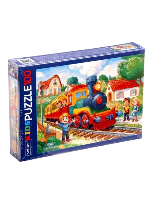 Пазл 100 эл. "Паровозик" 230Х165мм 100ПЗ5_34993