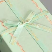 Набор подарочных коробок 3 в 1 прямоугольные с бантом, мятный, 23&times;16&times;9.5; 21&times;14&times;8; 19&times;12&times;6.5 см