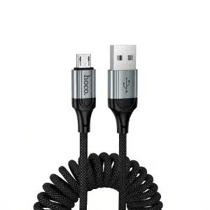 Кабель X121 HOCO USB на MicroUSB 1,5M 2.4A черный