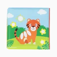 Книжка - игрушка для ванны Крошка Я &laquo;Рисуем пальчиками: зоопарк&raquo;, водная раскраска