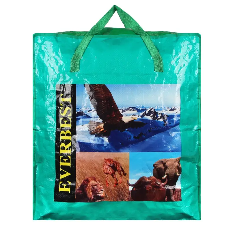 Сумка хозяйственная тм VETTA, 50х55х25см, 68 литров, до 6кг, полипропилен, 4 дизайна