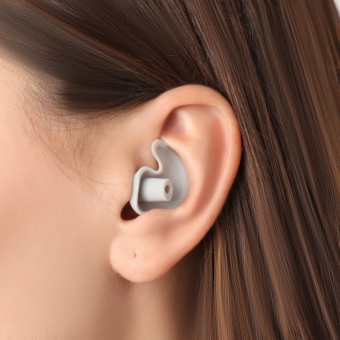 Беруши, пара, в пластиковом футляре, цвет МИКС Беруши, пара, в пластиковом футляре, цвет МИКС