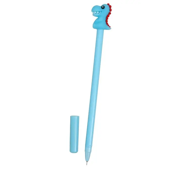 Ручка гелевая-прикол Ручка гелевая-прикол "Дракон", голубой (штрихкод на штуке)