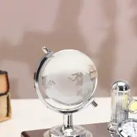 Набор настольный канцелярский, 5 в 1, с часами