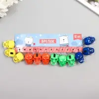 Фонарик свет на кольце "Череп" мигает МИКС Фонарик свет на кольце "Череп" мигает МИКС