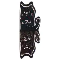 Набор магнитных закладок для книг Calligrata 4 штуки, "Кошки", МИКС
