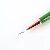 Ручка подарочная с шейкером &laquo;8 марта&raquo;, зеленая, металлическая, 1 мм