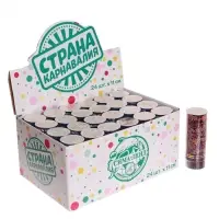 Хлопушка пружинная &laquo;С Новым годом&raquo;, 11 см конфетти, фольга-серпантин