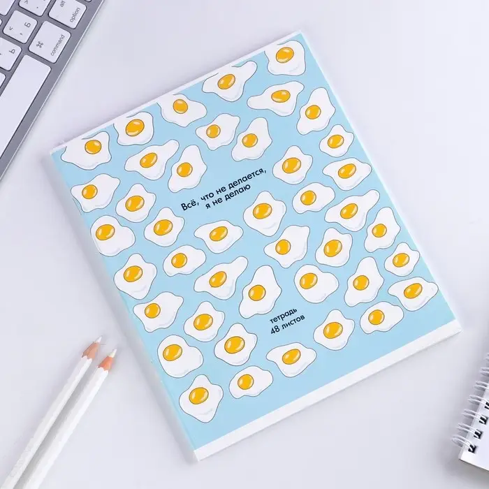 Тетрадь в клетку, 48 л., А5, на скрепке, блок №1 «Паттерн» МИКС Тетрадь в клетку, 48 л., А5, на скрепке, блок №1 «Паттерн» МИКС