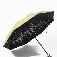 Зонт механический &laquo;Гармония&raquo;, эпонж, 4 сложения, 8 спиц, R=49/55 см, d=98 см, МИКС