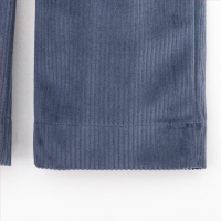 Костюм для девочки KAFTAN "Velvet", размер 34 (122-128), цвет синий