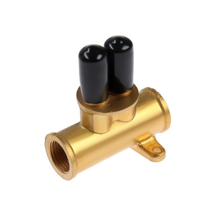 Смеситель для биде Accoona A3290F-4, с гигиеническим душем, настенный, черный Смеситель для биде Accoona A3290F-4, с гигиеническим душем, настенный, черный