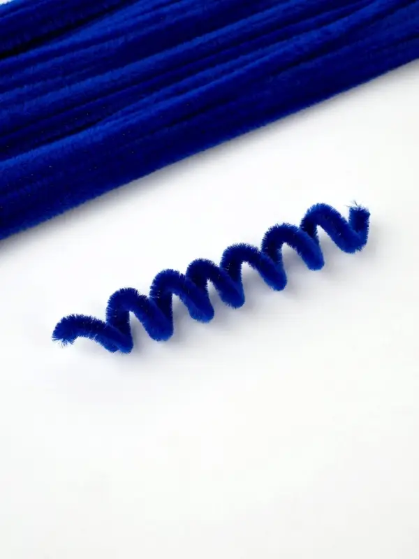 Синельная проволока набор 50 шт., синяя, 30 см