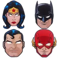 Набор карнавальных масок, 4 штуки, Супергерои Набор карнавальных масок, 4 штуки, Супергерои