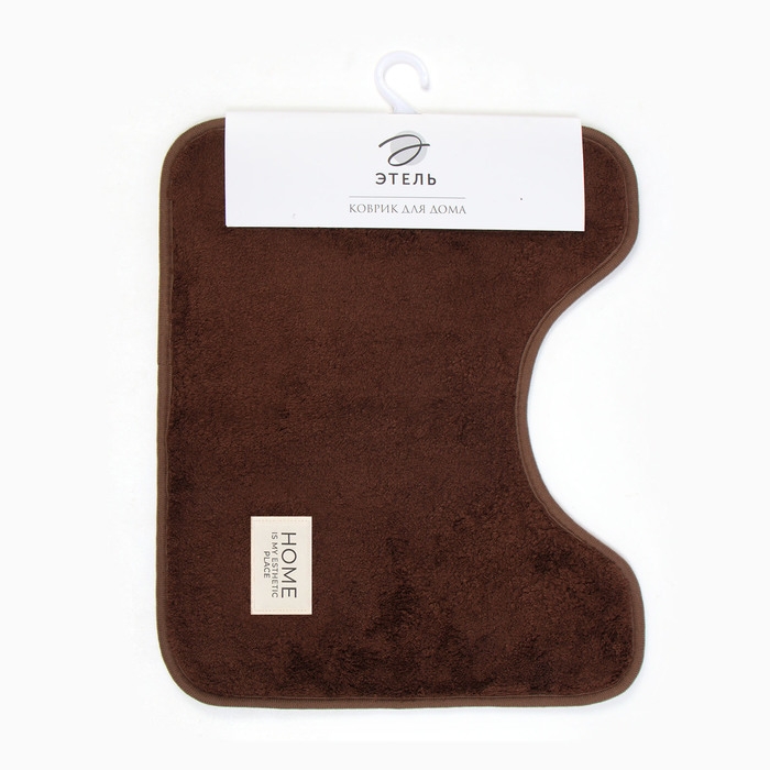 Коврик Этель Стиль цвет коричневый, 40х50 см Коврик Этель Стиль цвет коричневый, 40х50 см