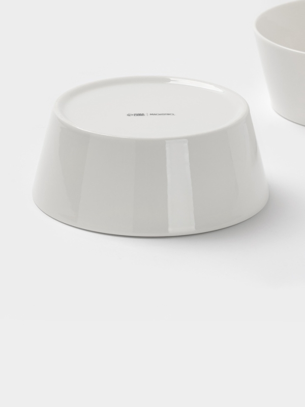 Набор салатников 2 шт 18х7 см Magistro Набор салатников 2 шт 18х7 см Magistro "White Snow" 1000 мл